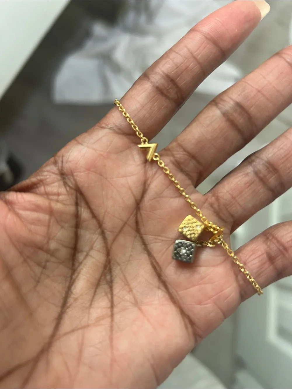 LV Gold AND Silver studded dice!!!!🥳🥳❌❌
